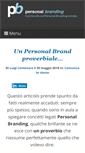 Mobile Screenshot of personalbranding.it