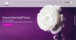 Desktop Screenshot of personalbranding.fr